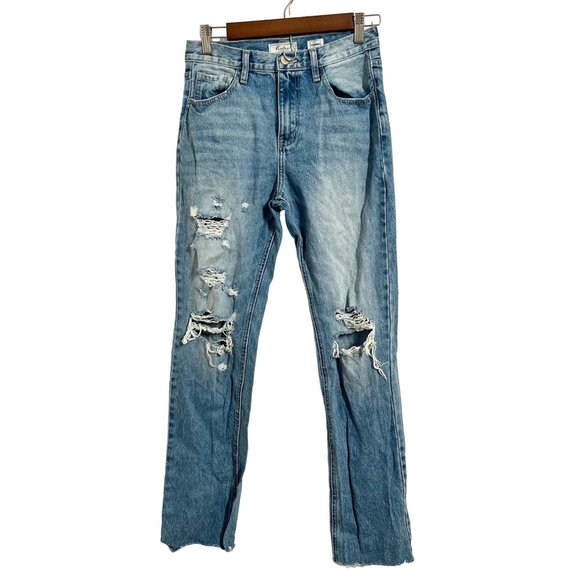 KanCan Jeans Kancan Boyfriend Jeans Signature Distressed Ripped